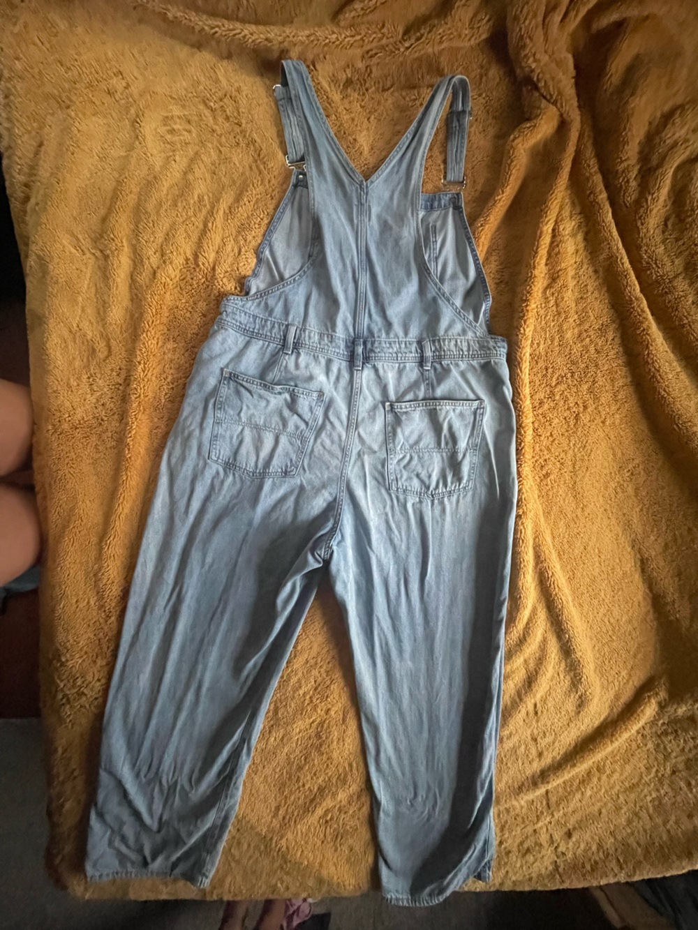GAP Light Blue Denim Women's Overalls - Picture 6 of 9